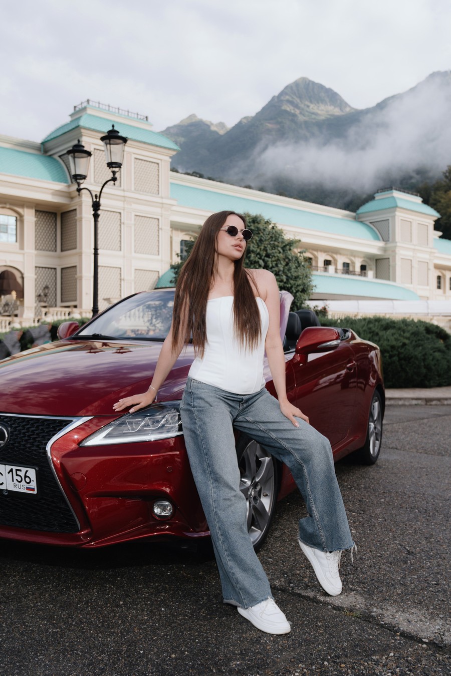 Фотопутешествие в Красную Поляну на кабриолете Lexus — фото 5